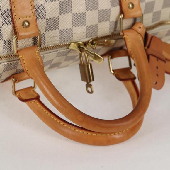 LOUIS VUITTON Damier Azur Keepall 50 Boston Bag N41430 - Picture 8 of 16